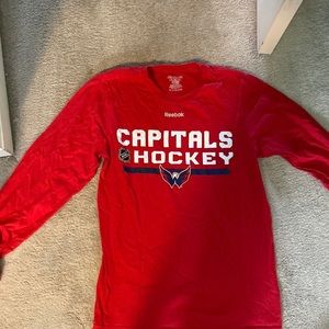 Washington Capitals long sleeve unisex T shirt